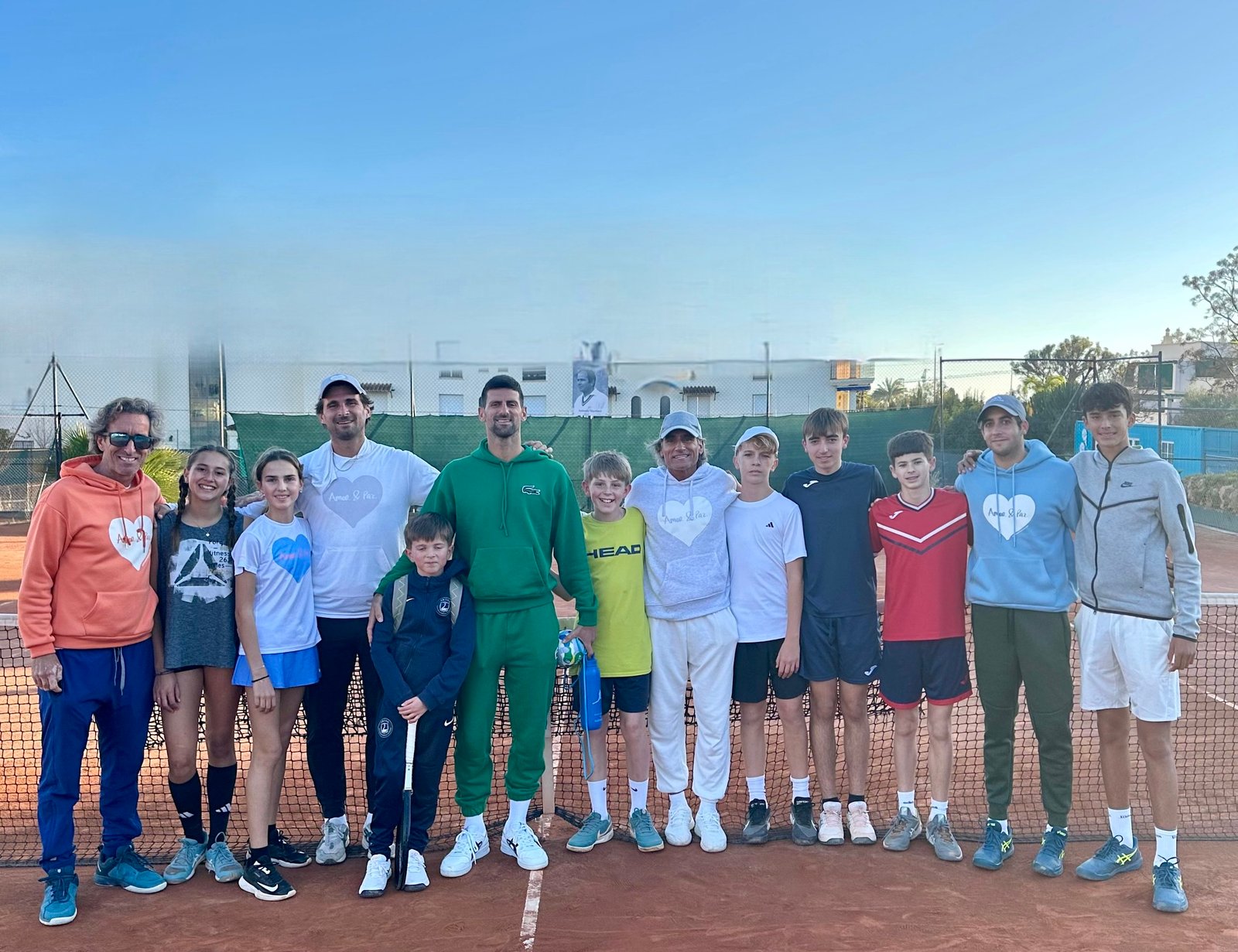 Entrenamientos diarios de la escuela